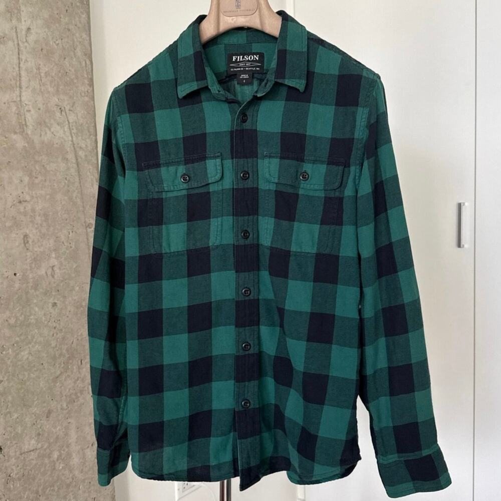 FILSON COTTON SCOUT SHIRT SZ SMALL